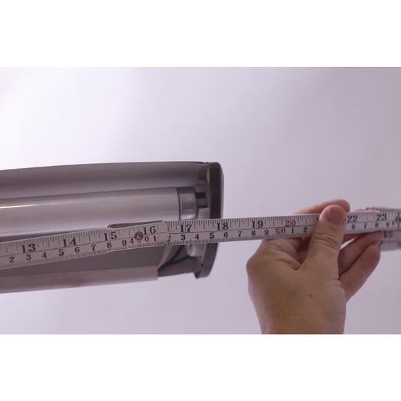 MCM, Gooseneck, Lamp, Brown, Large, Fluorescent Bulb, Lamp, Decor, Lighting,, 25 - Picture 4 of 5